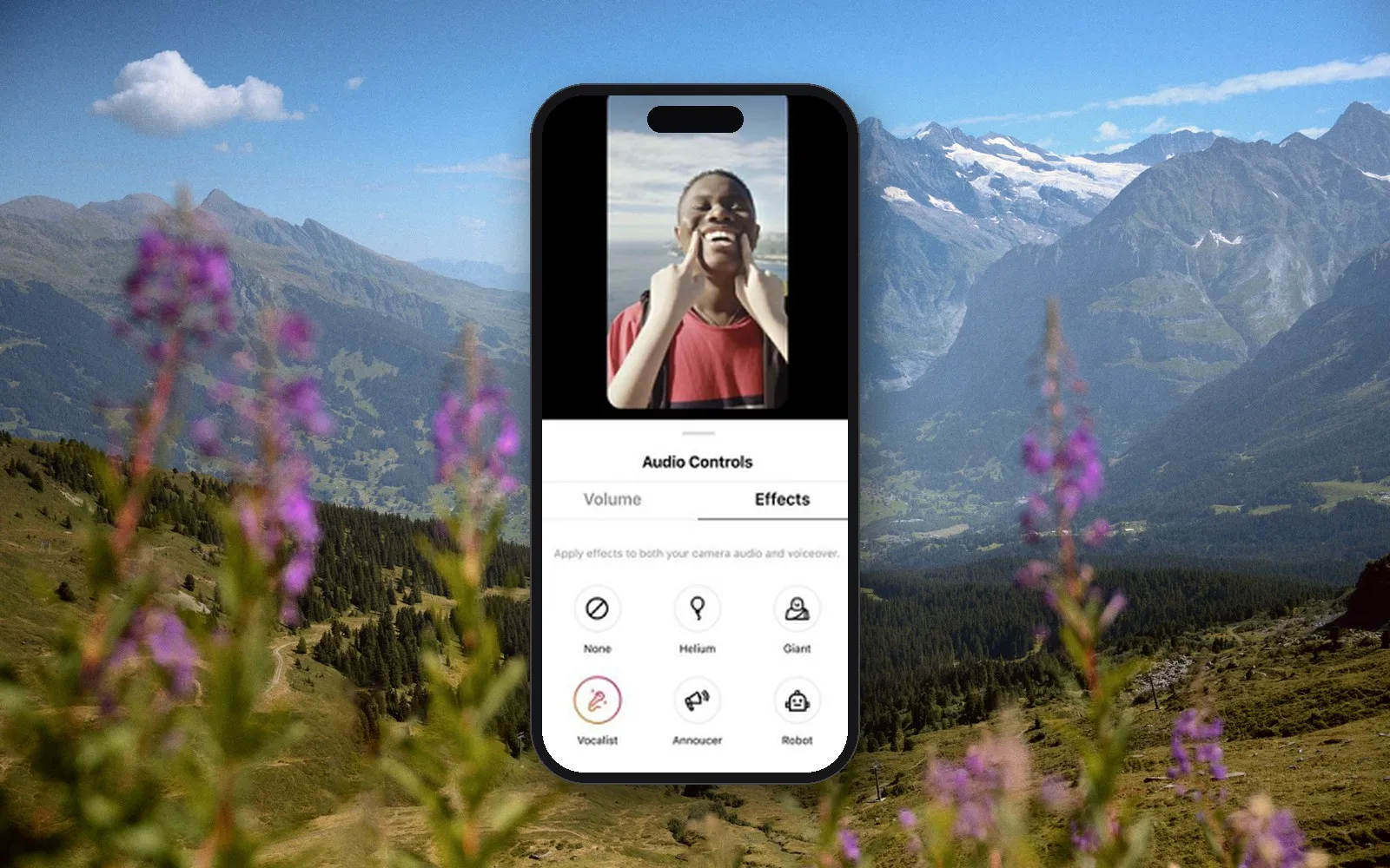 Final outcome: A redesign that shipped, and put sound modifiers into Instagram filters.