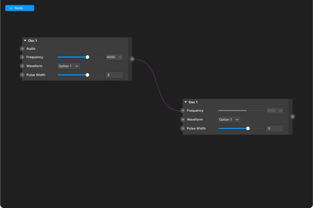 Core feature: linked parameters: Final Design